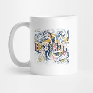 Patterned Brooklyn Mug